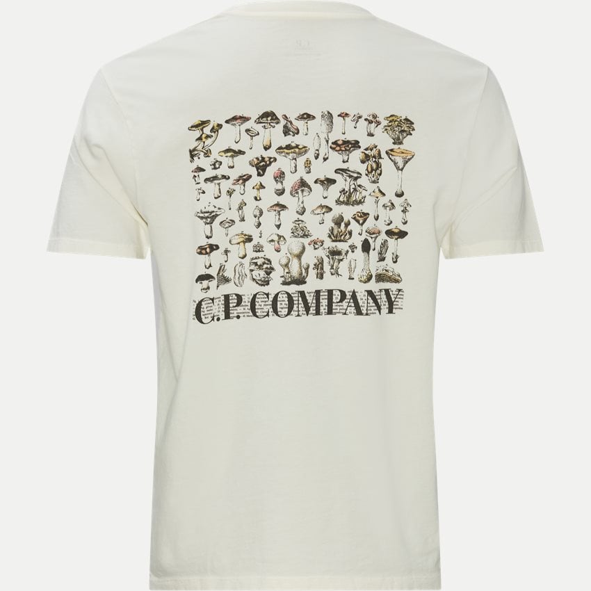 C.P. Company T-shirts TS306A 5431G OFF WHITE